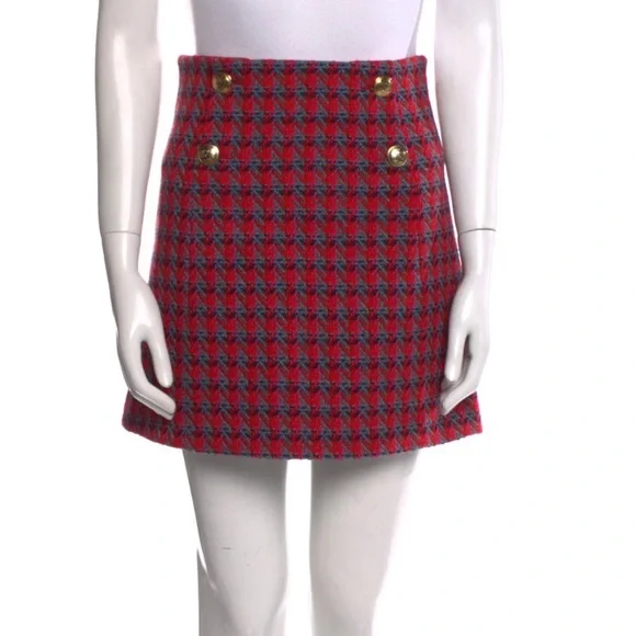 Sandro tweed skirt Size 0 - Picture 2 of 8